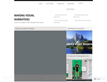 Tablet Screenshot of makingvisualnarratives.com
